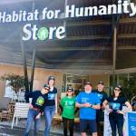 First Fed team volunteers in Bellevue during Community Spirit Day 2024. Courtesy First Fed