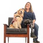 AnnMarie with her Battle Buddy Chance. Photos courtesy of Northwest Battle Buddies