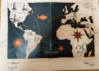 La Mar Around the World Brochure. Photo by Mindy Stern