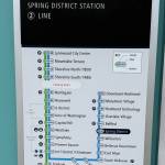 Lines 2 and 1 will soon be connected. Photo by Mindy Stern